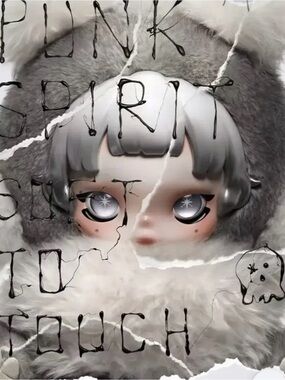 Genuine Skull Panda Punk Doll SEALED BRAND NEW 400%